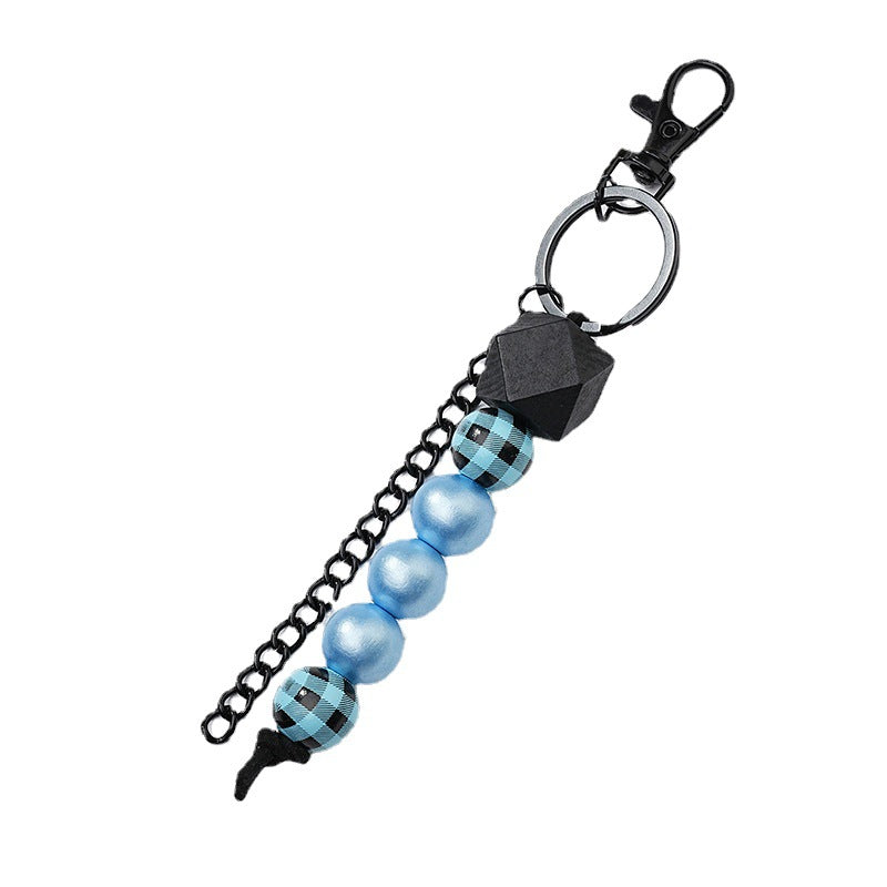 wholesale Braided Beads Keychain